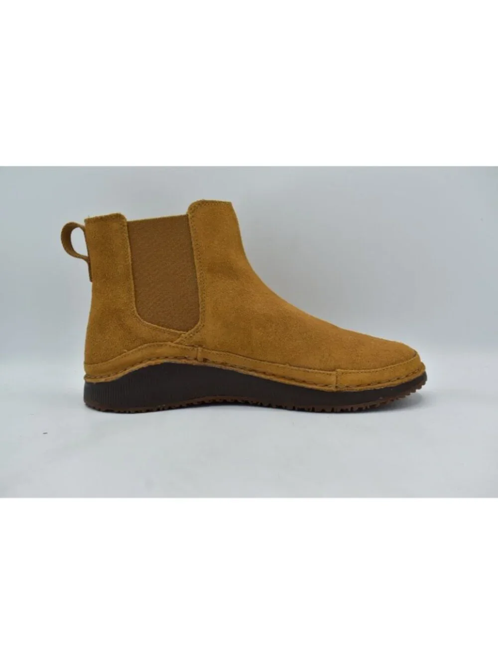 Chaco Womens Size 11‎ Paonia Caramel Brown Suede Chelsea Boots Shoes